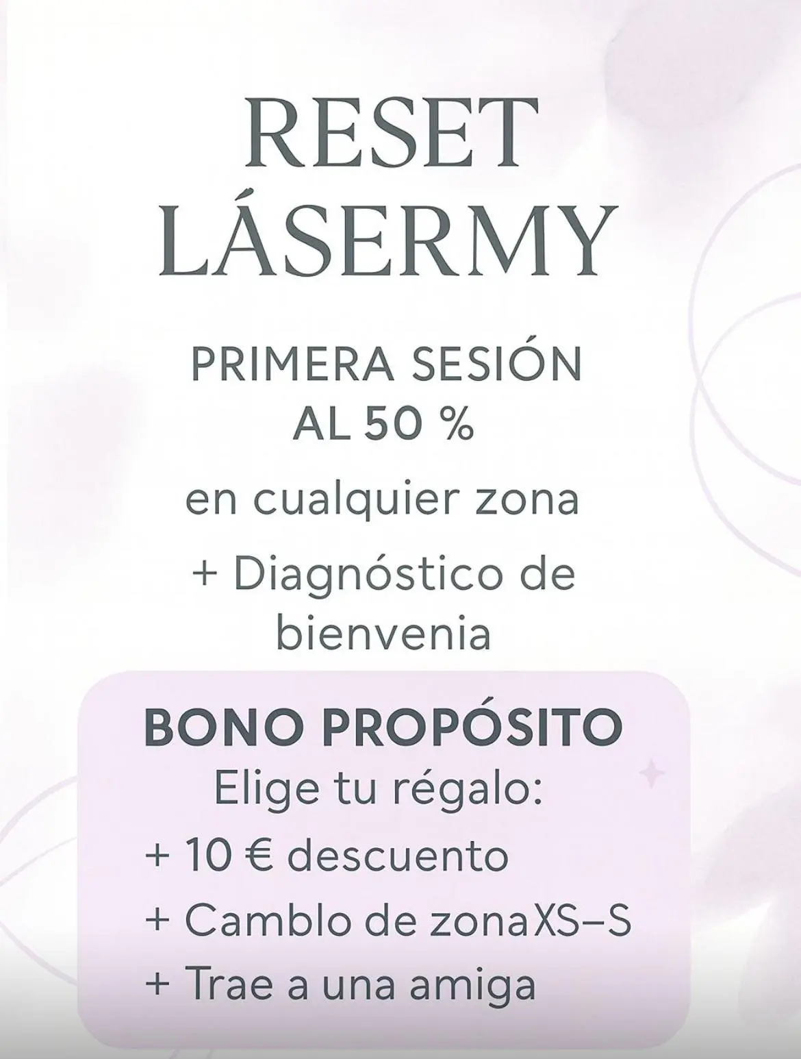 Reset Lásermy 2026 – Bono propósito